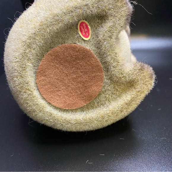 Vintage Fuzzy Flocked Koala Bear Figurine - Picture 2 of 6